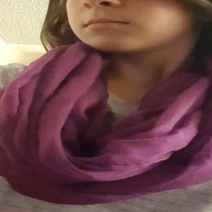Purple infinity scarf great quality never worn